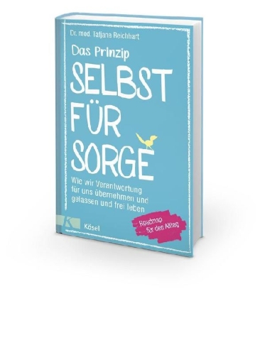 Buchcover und Innenansicht für das Buch: Das Prinzip Selbstfürsorge