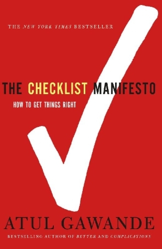 Buchcover und Innenansicht für das Buch: The Checklist Manifesto