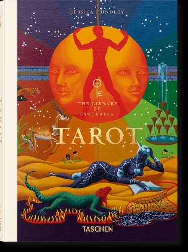 Buchcover und Innenansicht für das Buch: Tarot. The Library of Esoterica