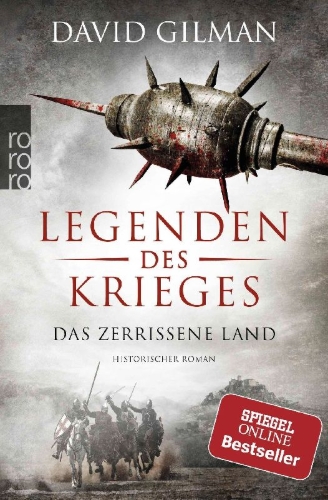 Buchcover und Innenansicht für das Buch: Legenden des Krieges: Das zerrissene Land