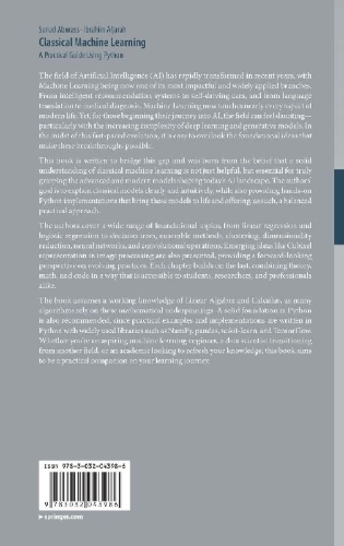 Buchcover und Innenansicht für das Buch: Classical Machine Learning
