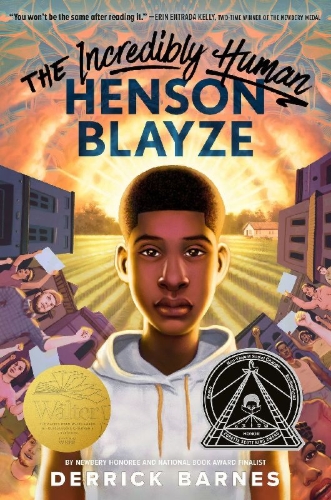 Buchcover und Innenansicht für das Buch: The Incredibly Human Henson Blayze