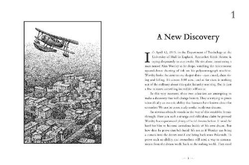 Buchcover und Innenansicht für das Buch: A Field Guide to Lucid Dreaming