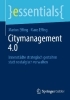 Buchcover und Innenansicht für das Buch: Citymanagement 4.0
