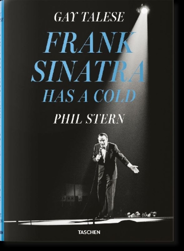 Buchcover und Innenansicht für das Buch: Gay Talese. Phil Stern. Frank Sinatra Has a Cold