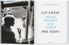 Buchcover und Innenansicht für das Buch: Gay Talese. Phil Stern. Frank Sinatra Has a Cold