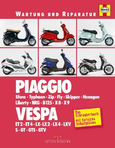 Buchcover und Innenansicht für das Buch: Piaggio / Vespa