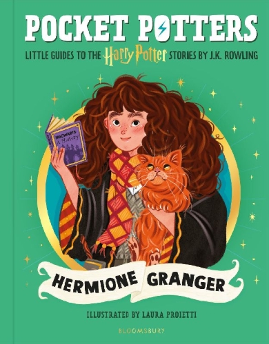 Buchcover und Innenansicht für das Buch: Pocket Potters: Hermione Granger