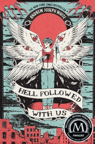 Buchcover und Innenansicht für das Buch: Hell Followed with Us