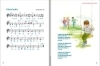 Buchcover und Innenansicht für das Buch: Die 100 schönsten Kinderlieder - Mit einfachen Noten und Akkorden für Gitarre und Klavier