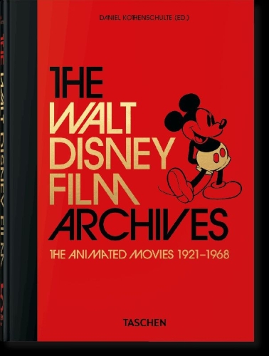 Buchcover und Innenansicht für das Buch: The Walt Disney Film Archives. The Animated Movies 1921-1968