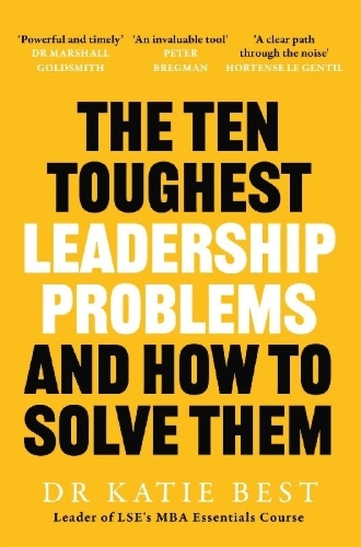 Buchcover und Innenansicht für das Buch: The Ten Toughest Leadership Problems