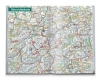 Buchcover und Innenansicht für das Buch: KOMPASS Wanderführer Tiroler Hüttenwanderungen, 55 Touren mit Extra-Tourenkarte