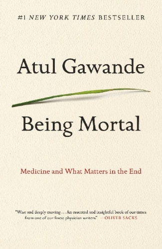 Buchcover und Innenansicht für das Buch: Being Mortal