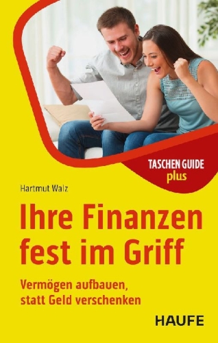 Buchcover und Innenansicht für das Buch: Ihre Finanzen fest im Griff