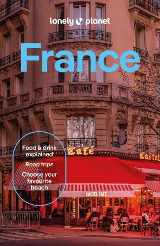 Buchcover und Innenansicht für das Buch: Lonely Planet France
