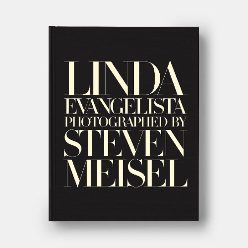 Buchcover und Innenansicht für das Buch: Linda Evangelista photographed by Steven Meisel
