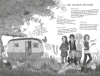 Buchcover und Innenansicht für das Buch: Die Wilden Hühner. Doppelband, Band 1 und 2