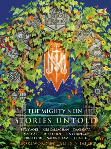 Buchcover und Innenansicht für das Buch: Critical Role: The Mighty Nein - Stories Untold