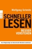 Buchcover und Innenansicht für das Buch: Schneller lesen - besser verstehen