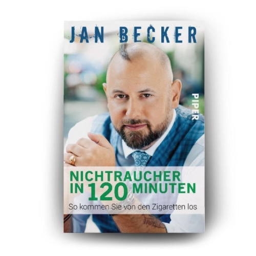 Buchcover und Innenansicht für das Buch: Nichtraucher in 120 Minuten