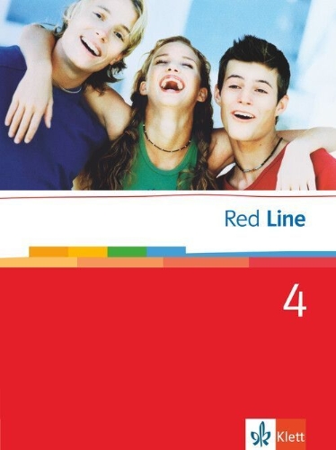 Buchcover und Innenansicht für das Buch: Red Line 4. Schülerbuch
