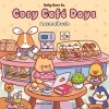 Buchcover und Innenansicht für das Buch: Cosy Café Days - Ausmalbuch