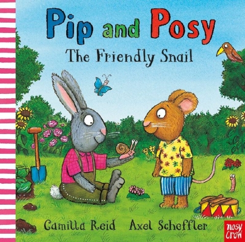 Buchcover und Innenansicht für das Buch: Pip and Posy: The Friendly Snail