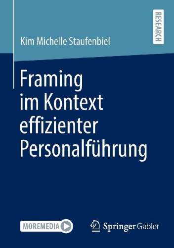 Buchcover und Innenansicht für das Buch: Framing im Kontext effizienter Personalführung