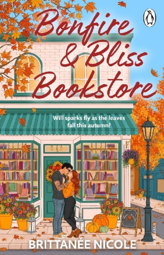 Buchcover und Innenansicht für das Buch: Bonfire and Bliss Bookstore
