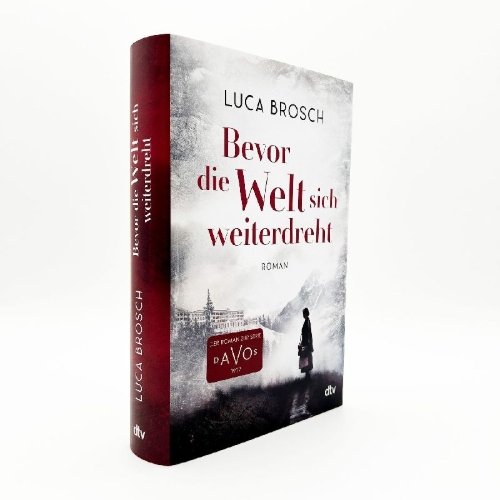 Buchcover und Innenansicht für das Buch: Bevor die Welt sich weiterdreht