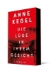 Buchcover und Innenansicht für das Buch: Die Lüge in ihrem Gesicht