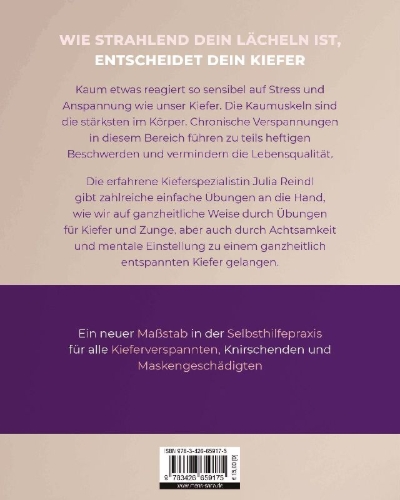 Buchcover und Innenansicht für das Buch: Kiefer-Yoga