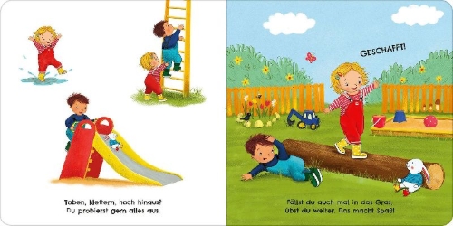 Buchcover und Innenansicht für das Buch: Mein Starkmacher-Buch! - Du schaffst das ganz bestimmt, mein Schatz!