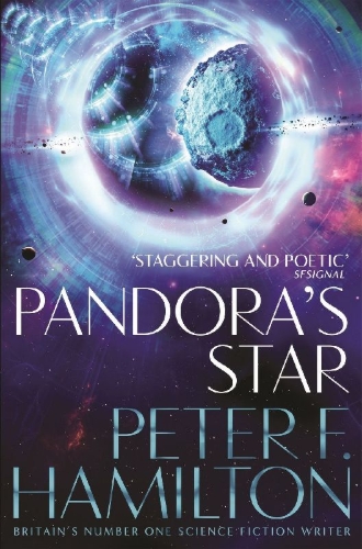 Buchcover und Innenansicht für das Buch: Pandora's Star