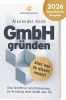 Buchcover und Innenansicht für das Buch: GmbH gründen