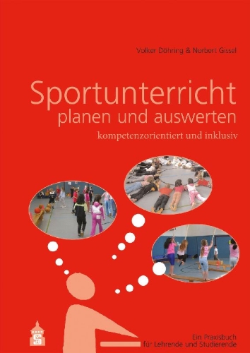 Buchcover und Innenansicht für das Buch: Sportunterricht planen und auswerten: kompetenzorientiert und inklusiv