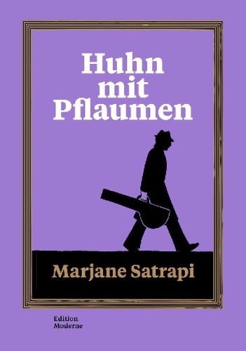 Buchcover und Innenansicht für das Buch: Poulet aux prunes
