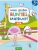 Buchcover und Innenansicht für das Buch: Mein großes buntes Malbuch - Zoo