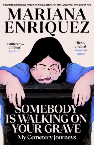 Buchcover und Innenansicht für das Buch: Somebody Is Walking on Your Grave