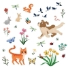 Buchcover und Innenansicht für das Buch: Stickerheft Katze Schlecki