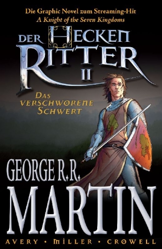 Buchcover und Innenansicht für das Buch: George R. R. Martin's The Hedge Knight Sworn Sword TPB