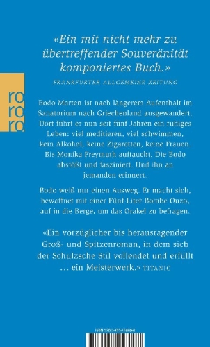 Buchcover und Innenansicht für das Buch: Das Ouzo-Orakel