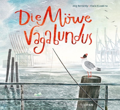 Buchcover und Innenansicht für das Buch: Die Möwe Vagabundus