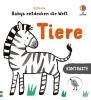 Buchcover und Innenansicht für das Buch: Kontraste - Babys entdecken die Welt: Tiere