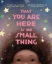 Buchcover und Innenansicht für das Buch: That You Are Here Is No Small Thing