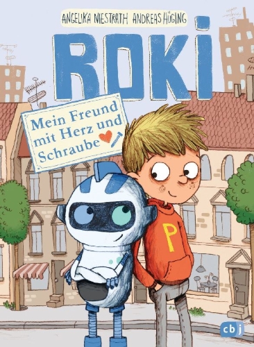 Buchcover und Innenansicht für das Buch: ROKI - Mein Freund mit Herz und Schraube