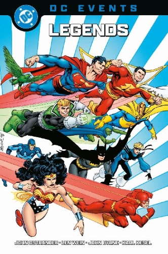 Buchcover und Innenansicht für das Buch: Legends #1-#6, Adventures of Superman #426Action Comics #586