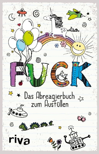 Buchcover und Innenansicht für das Buch: FUCK - Das Ausfüllbuch