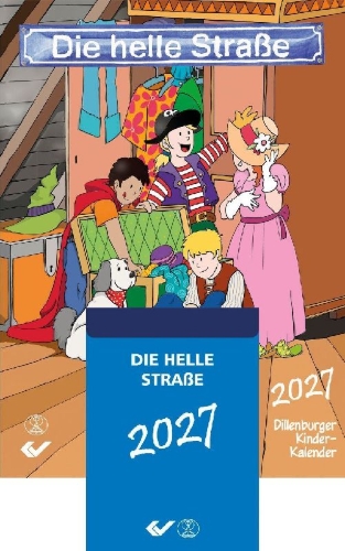 Buchcover und Innenansicht für das Buch: Die helle Straße 2027 Abreißkalender
